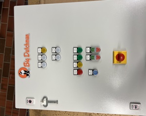 Contr cabinet manure removal